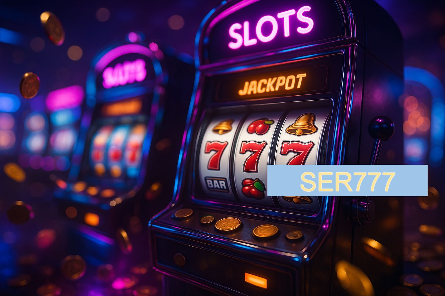 Diversos jogos de caça-níqueis